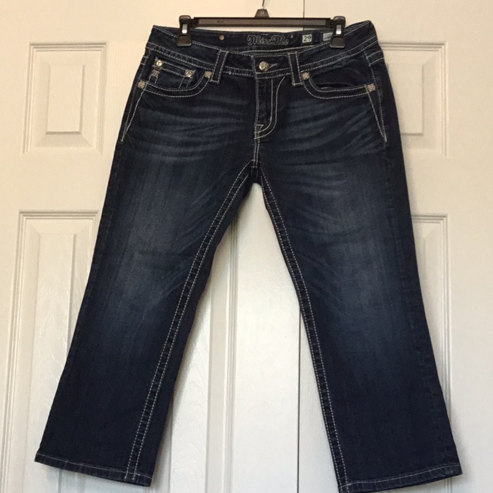 Women’s Miss Me Cuffed Capris Size 29